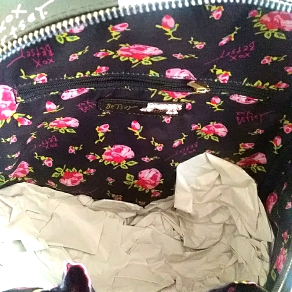 Adorable NWT Betsey Johnson French Bulldog Black Doggy Backpack - Picture 9 of 13